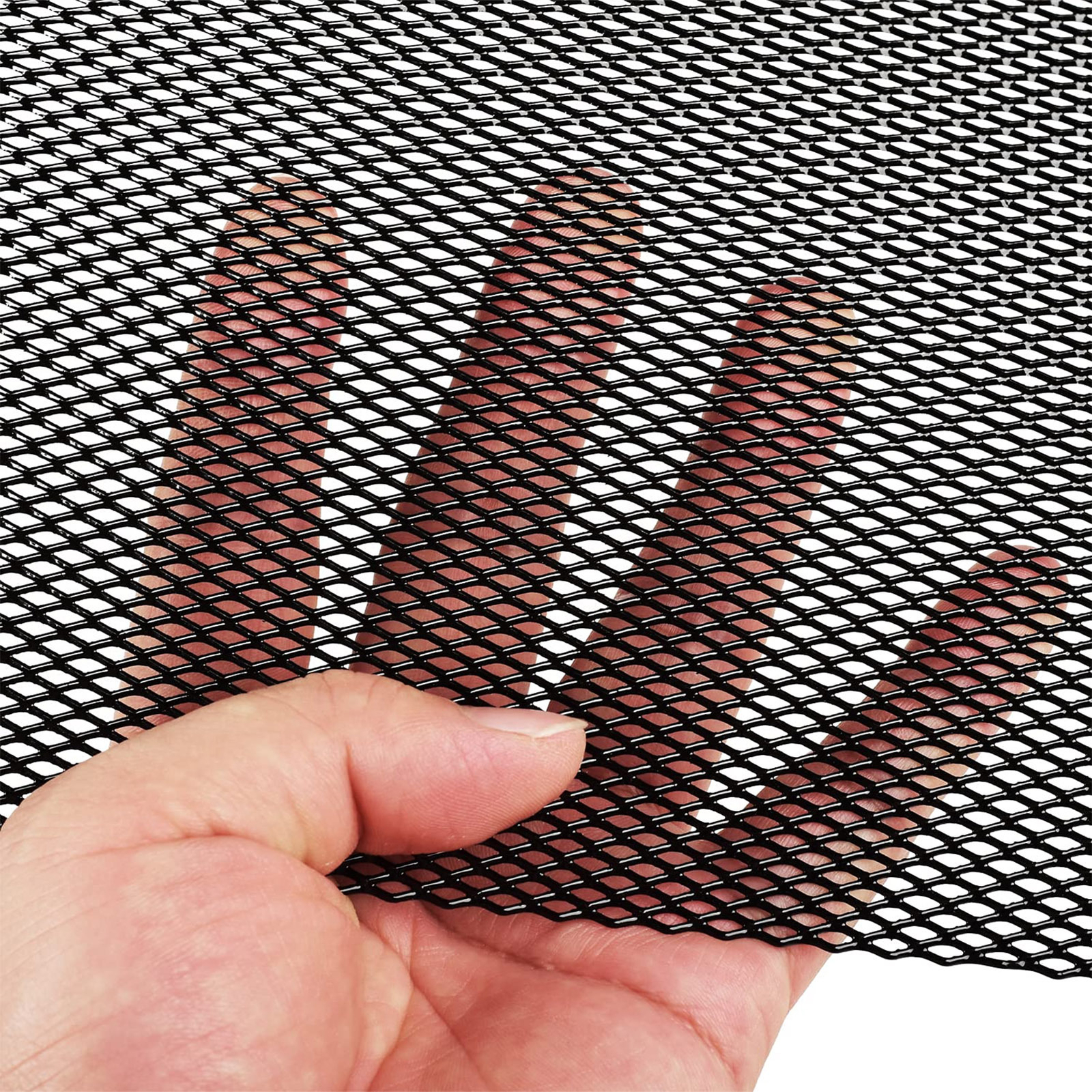 Universal Car Grille Mesh Net Sheet Aluminum Rhombic Auto Net Mesh Grill 40x13" gallery