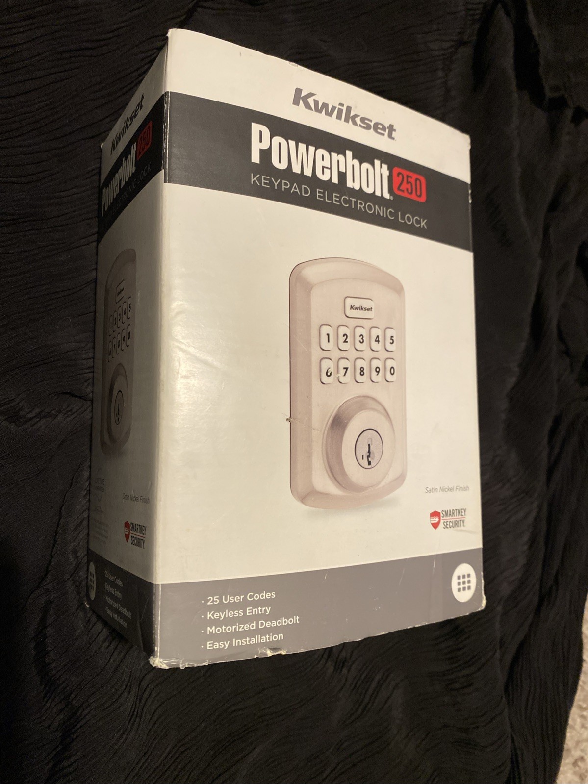 Kwikset Powerbolt 250 10-Button Keypad Transitional Electronic Keyless entry gallery