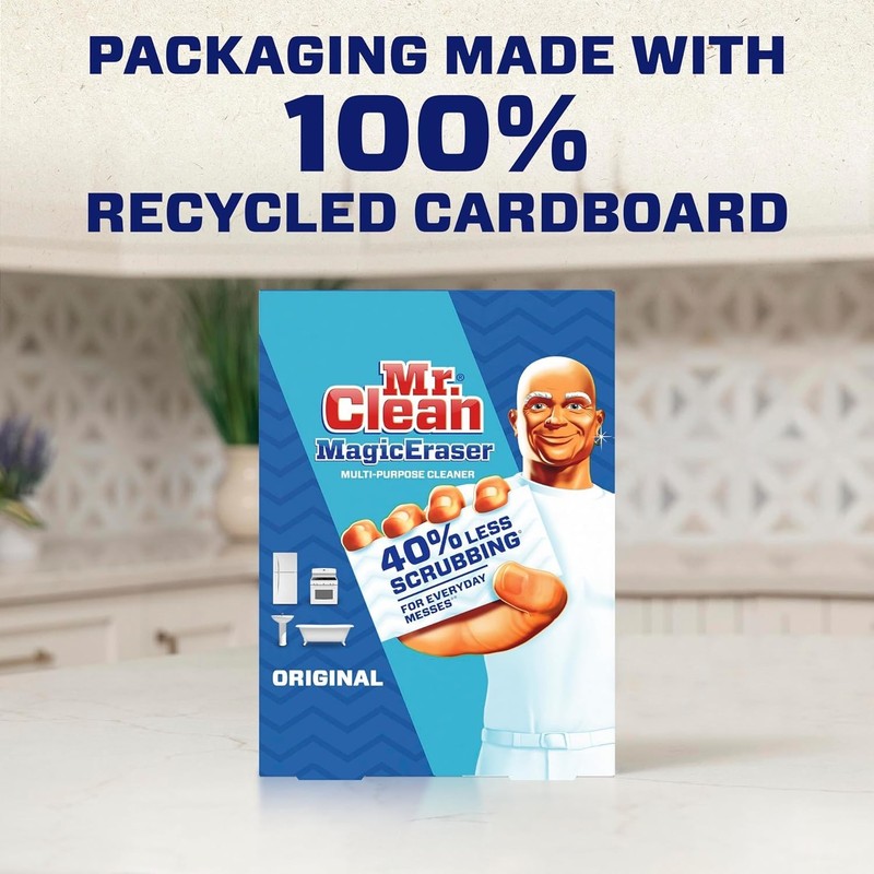 Magic Eraser Original Cleaning Pads, Multi Purpose Cleaner, Bathroom C gallery
