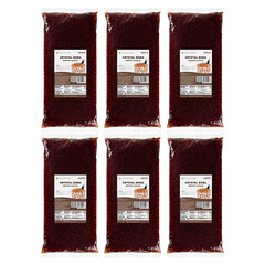Tea Zone Crystal Boba, Brown Sugar, (6 bags/case), Main material for Boba Tea