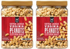 2 pack Member’s Mark Extra Large Virginia Peanuts, 34.5 oz. FREE shipping
