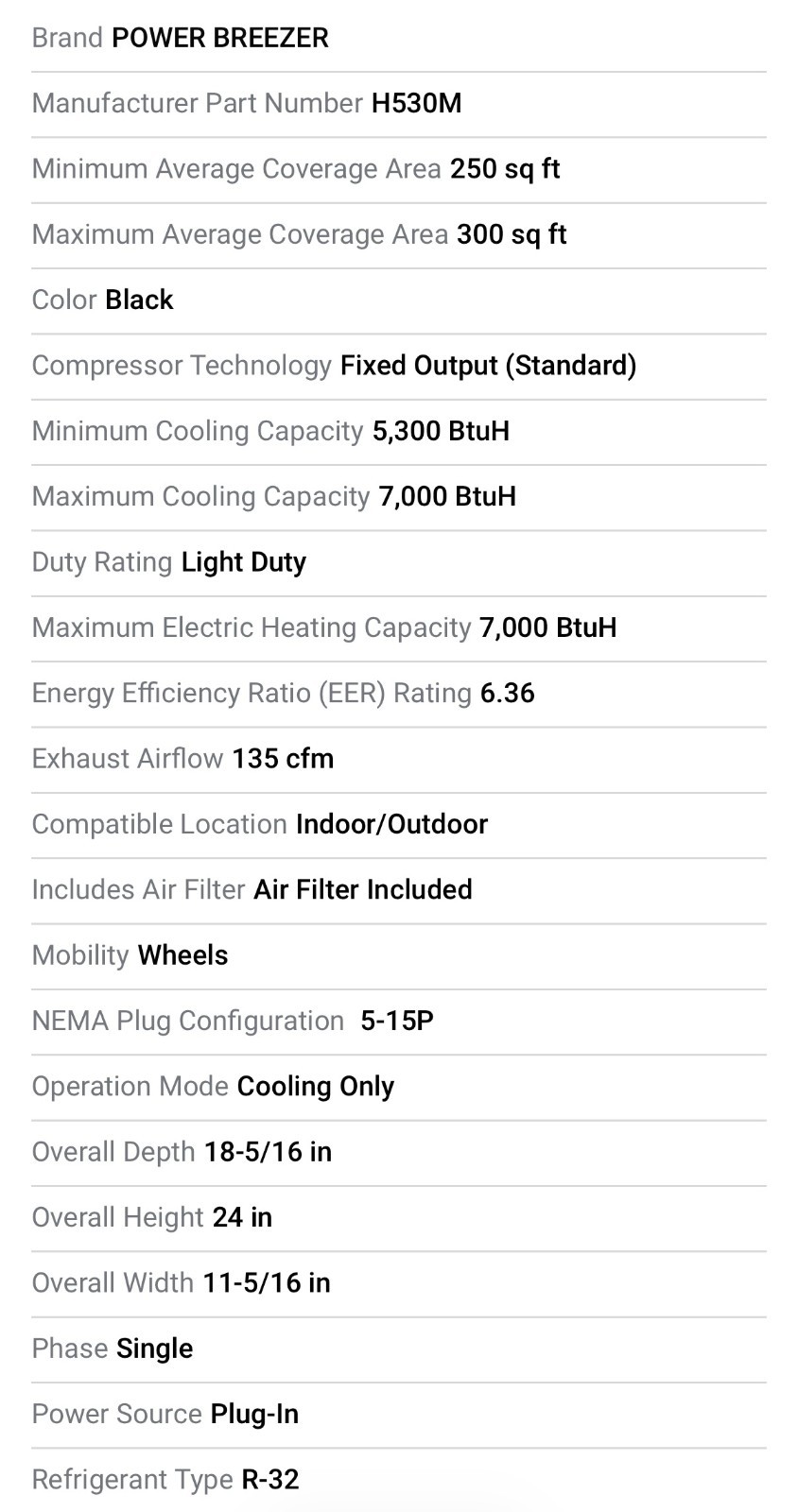 7,000 BTU Portable Air Conditioner gallery