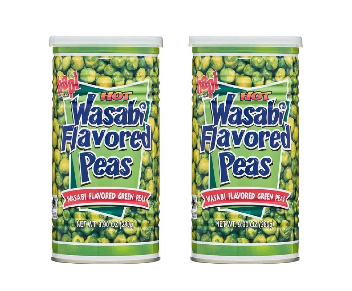 Hapi Snacks Wasabi Peas, Hot, 9.9 Oz Pack of 2 gallery