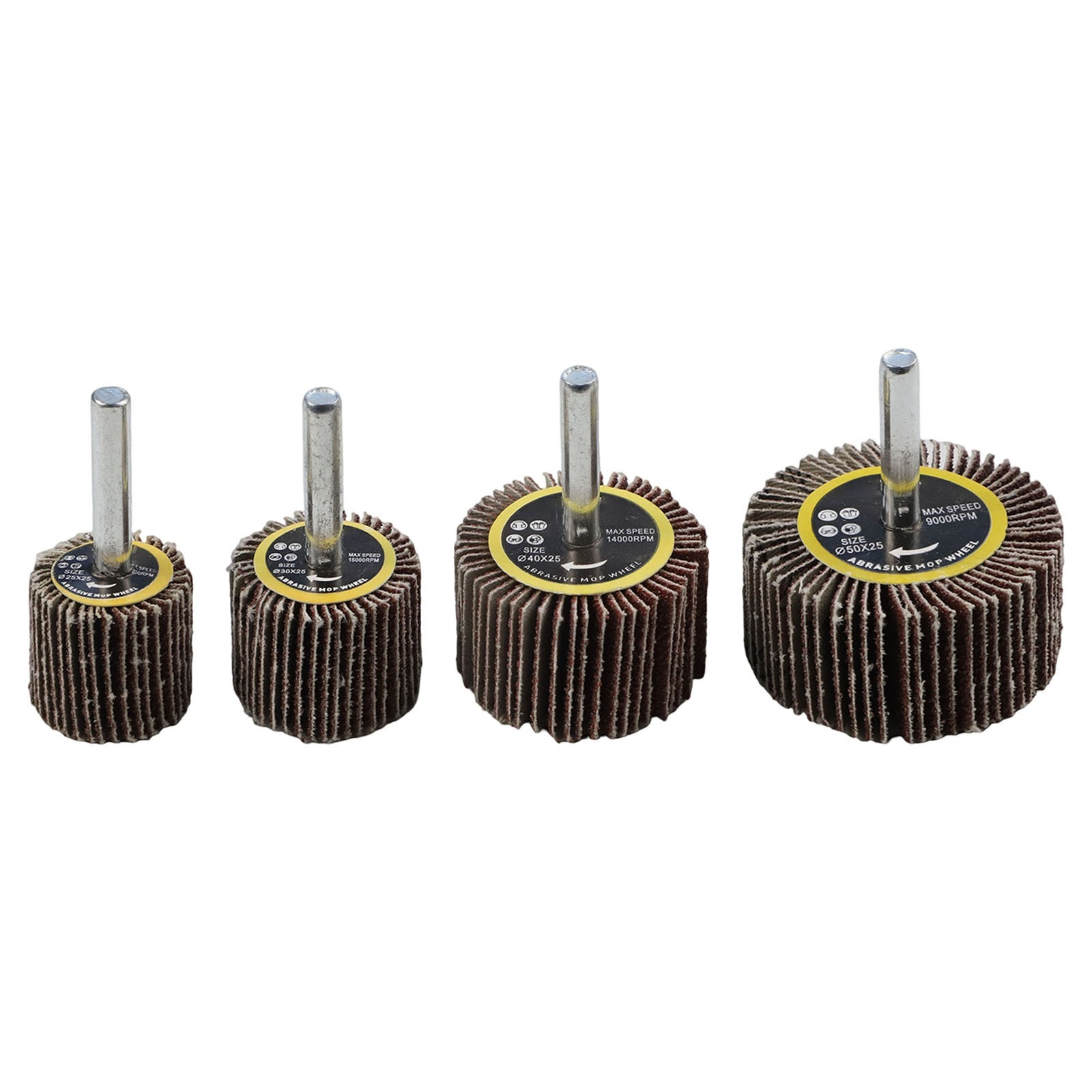 Highly Efficient 4PCS Sanding Flap Disc Wheel for Repair and Polishing gallery