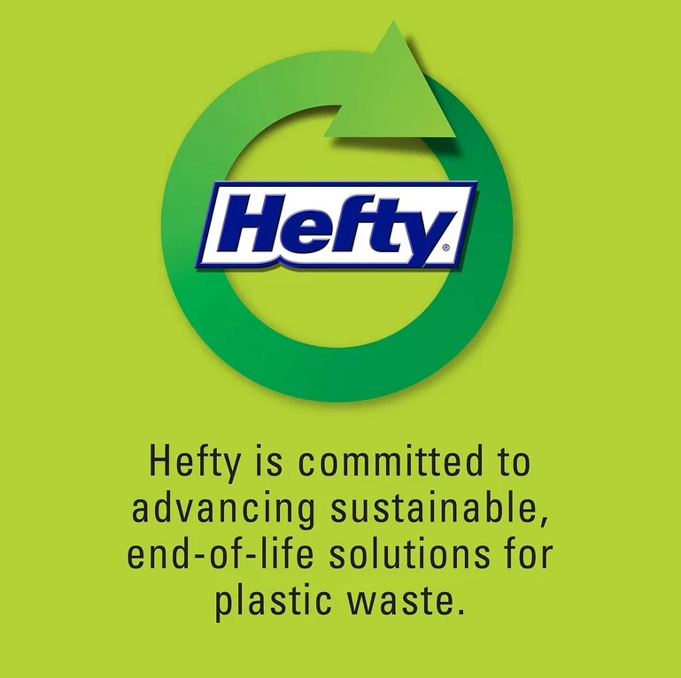 4 Pack - Hefty Ultra Strong Drawstring Trash Bags, Unscented 33 gal., 90 ct. gallery