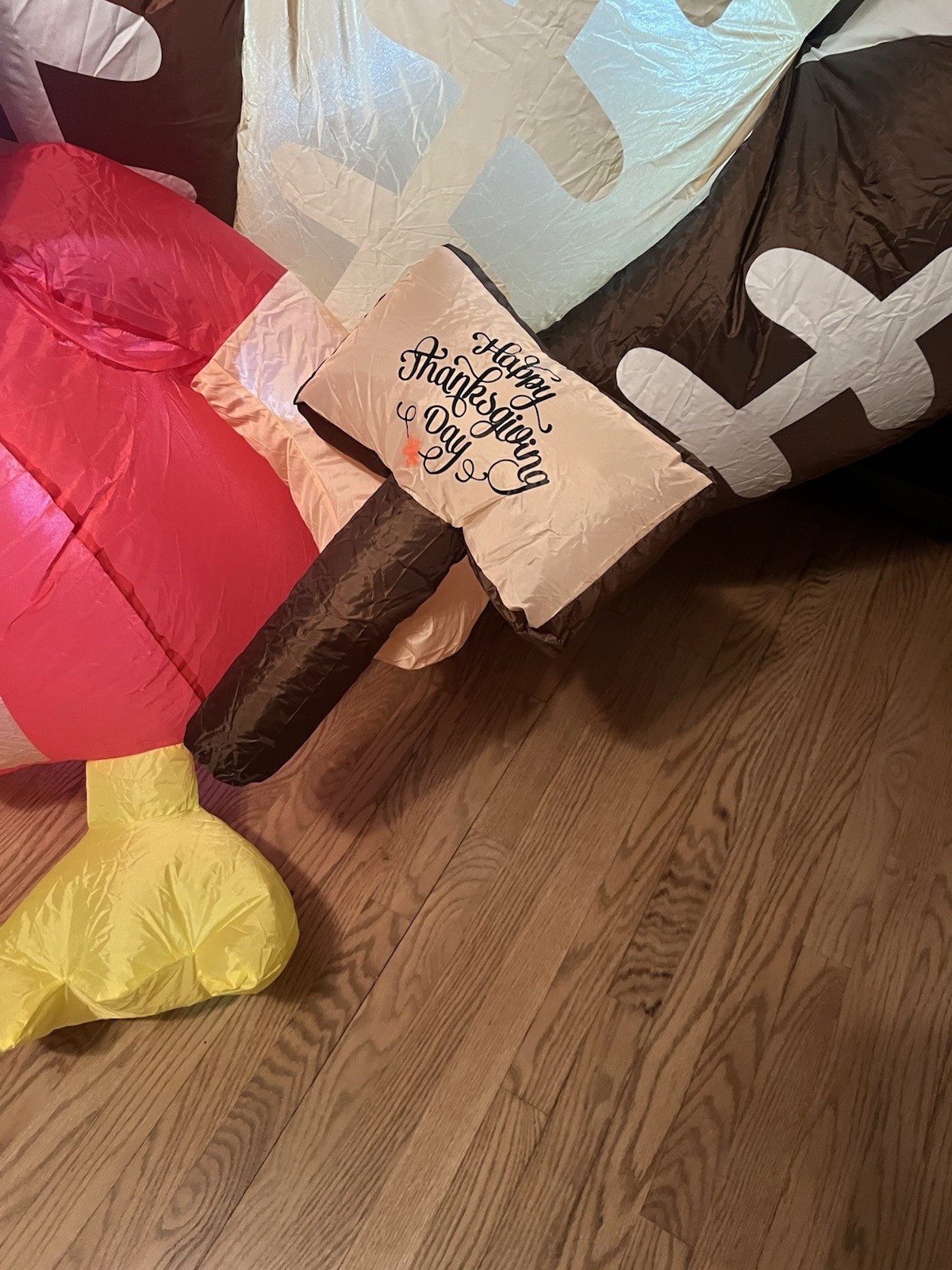 8FT Thanksgiving Inflatable Turkey LED Travis Kelve 87 Swiftie Swag KC Chiefs gallery