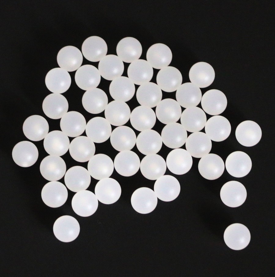 10mm Polypropylene ( PP ) Solid Plastic Bearing Balls Precision Sphere gallery