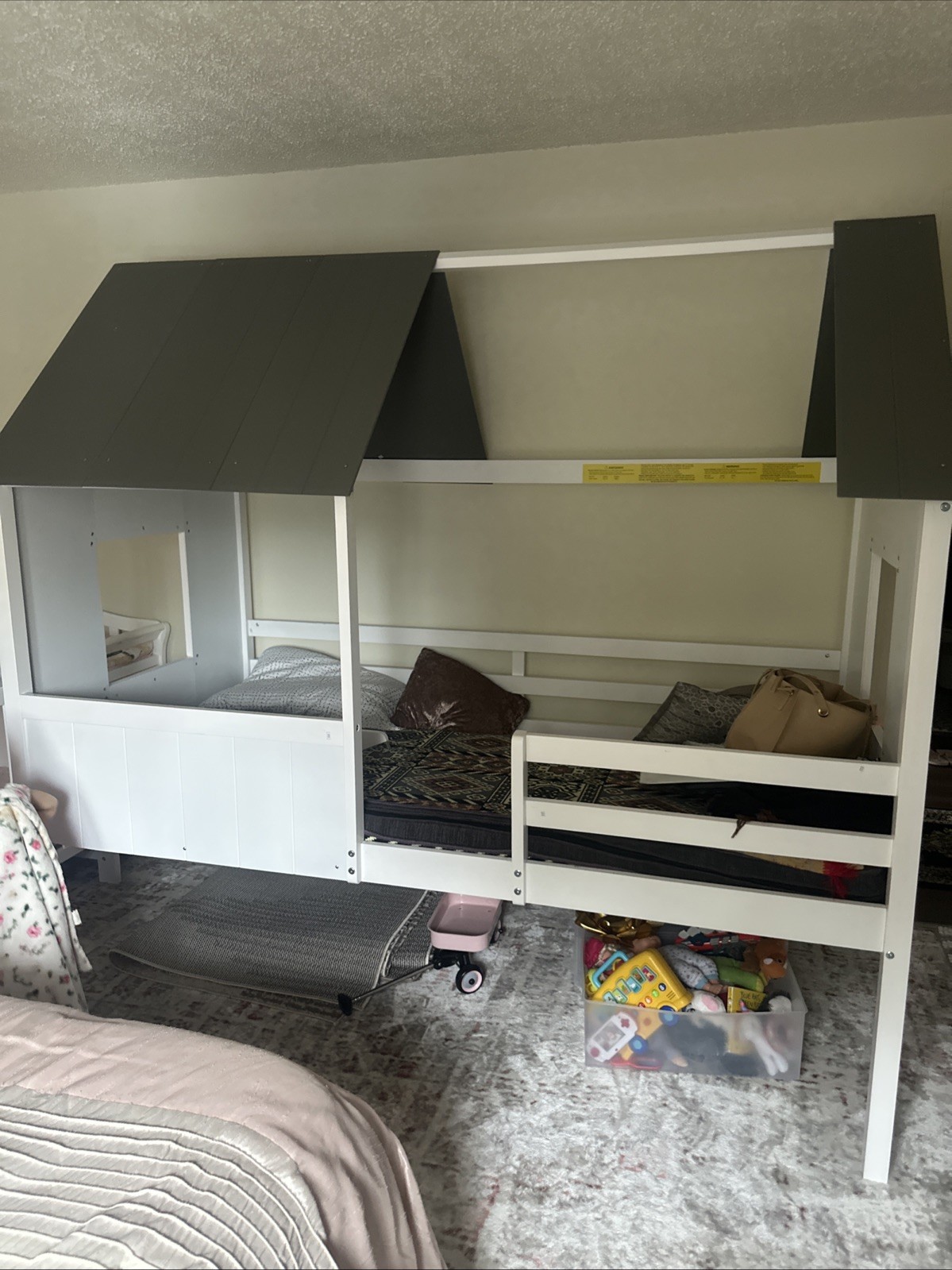 Toddler Twin Loft Bed, Measurements will Be provided Upon Request gallery
