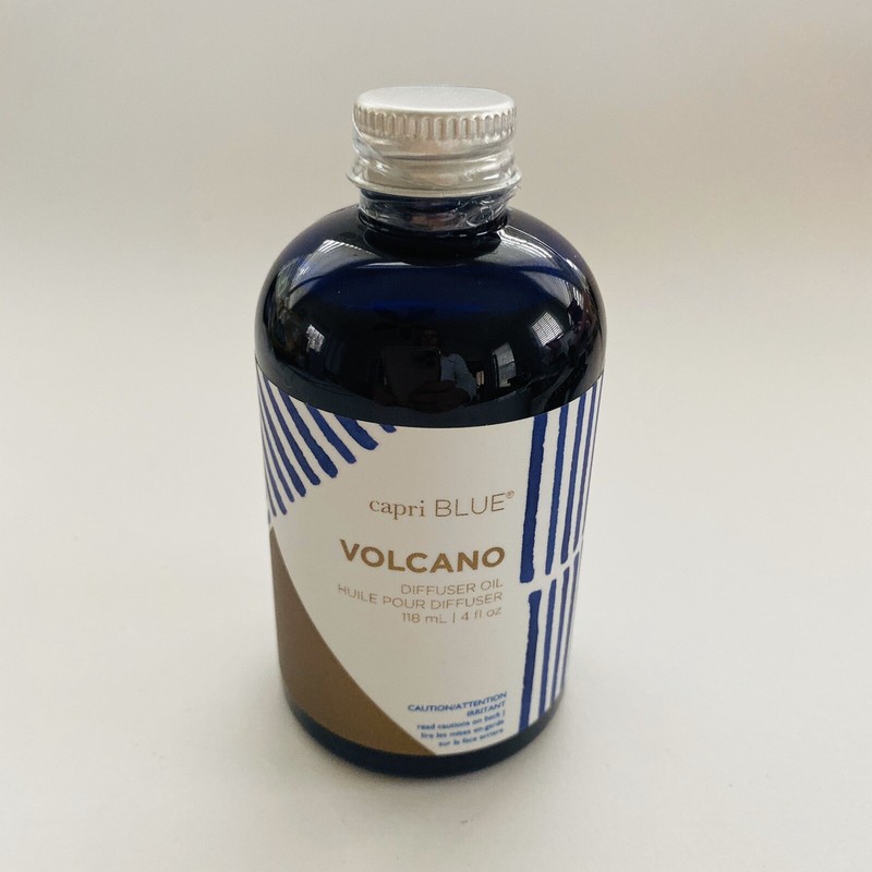 Blue Volcano Diffuser Oil Capri Blue Anthropologie 4oz Jar Refill gallery