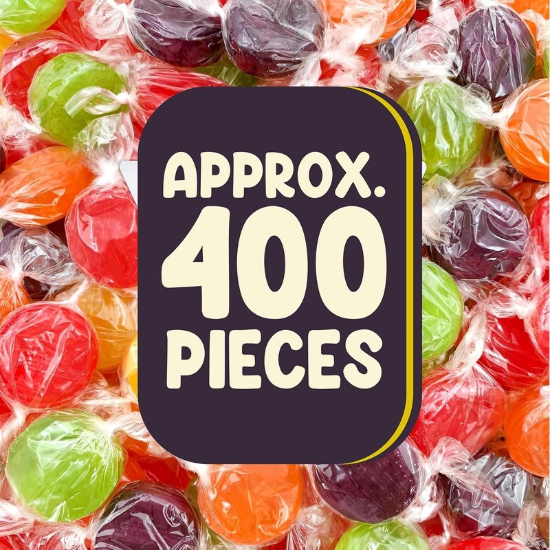 Assorted Fruit Flavored Buttons Discs, Bulk Nostalgia Hard Candy (5 Pounds) Sale gallery
