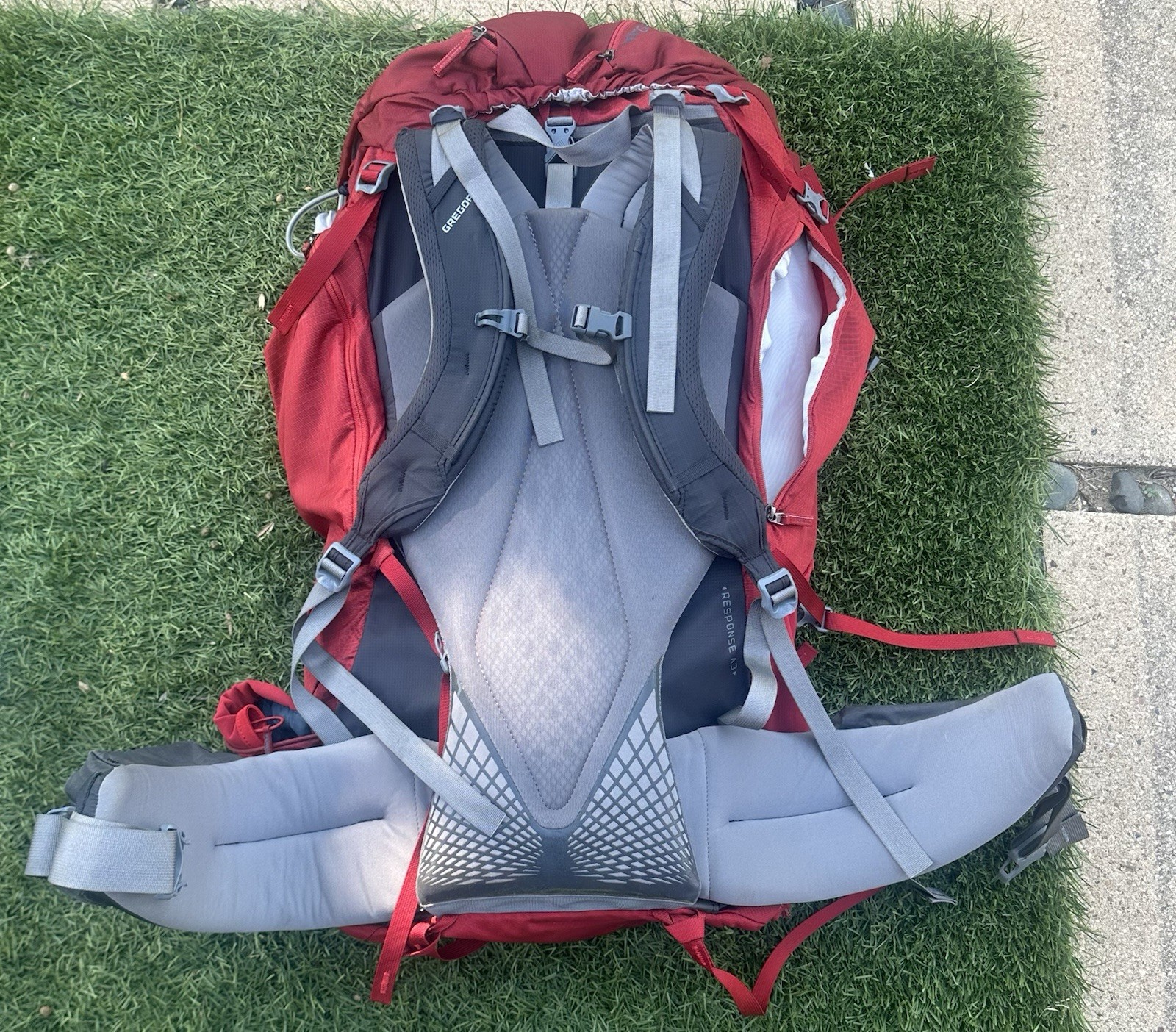 Gregory Baltoro 75L Pro Backpack Hiking Red Trekking Performance Durable 2