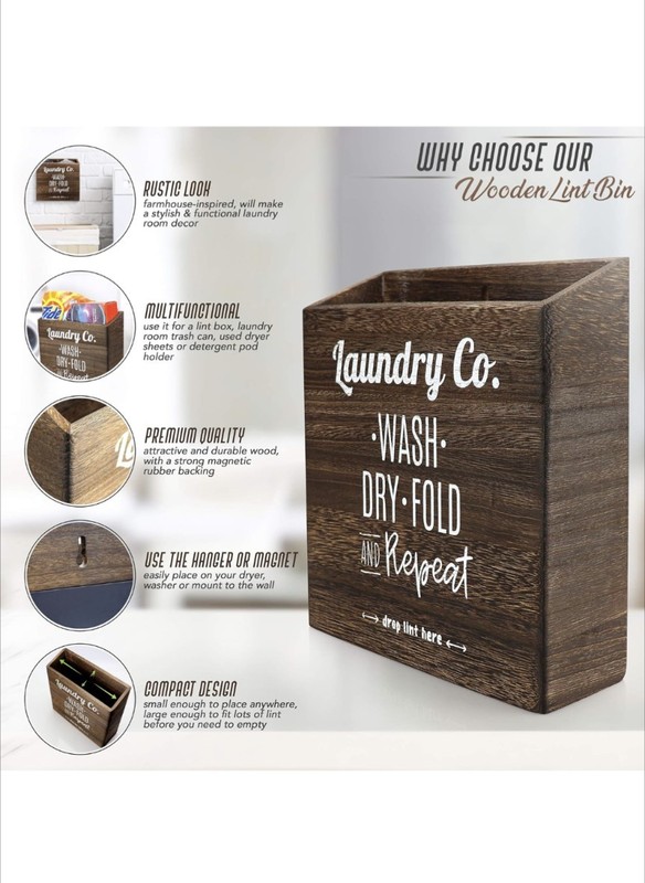 Natural Color Lint Bin gallery