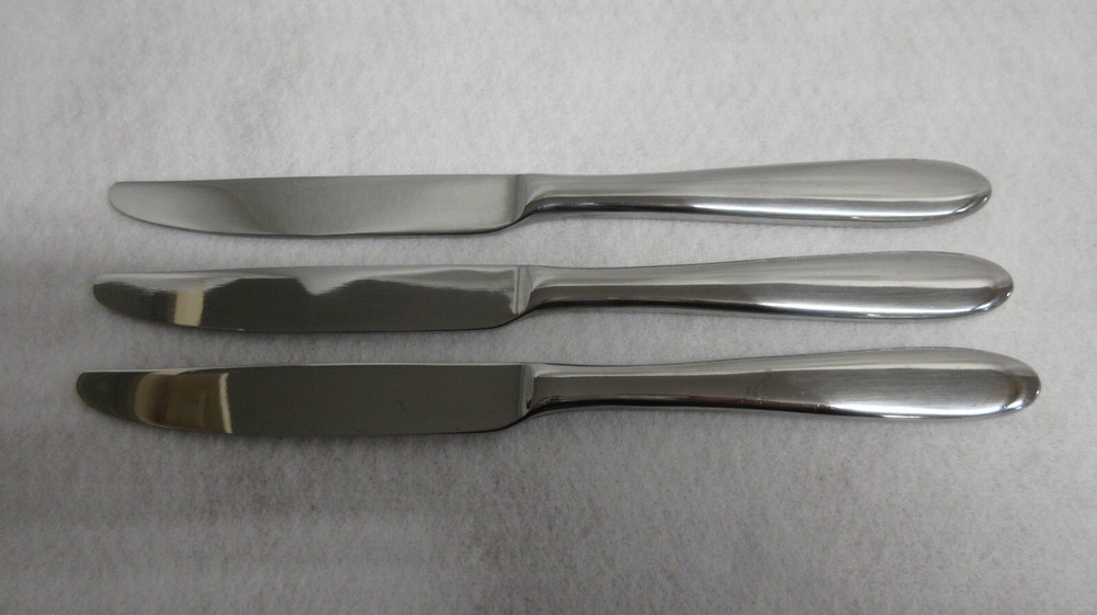 Oneida Stainless Mooncrest Flatware Dinner Knife Set Of 4