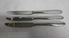Oneida Stainless Mooncrest Flatware Dinner Knife Set Of 4