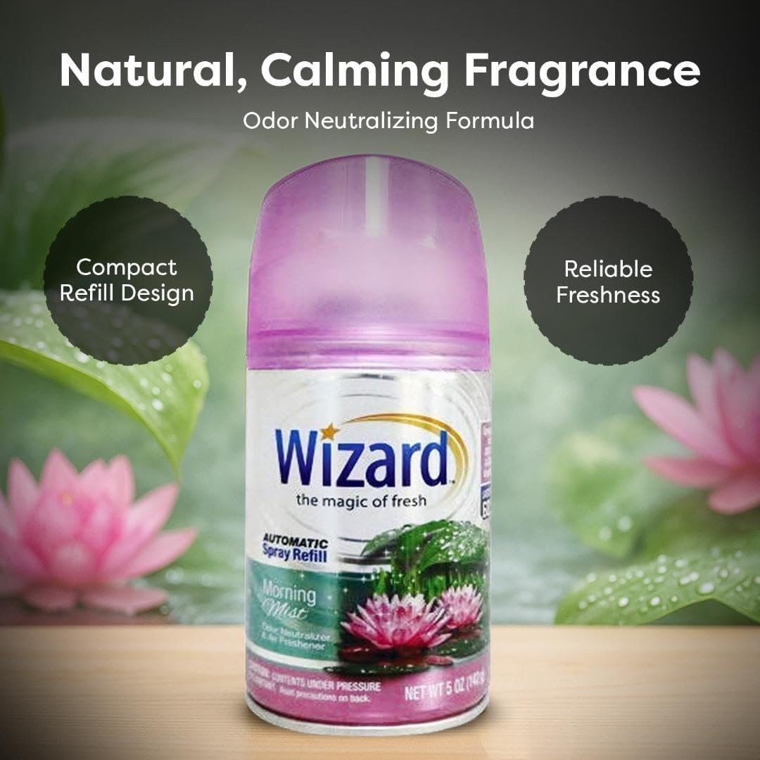 3 WIZARD AUTOMATIC SPRAY REFILLS – 5 oz HAWAIIAN RETREAT gallery