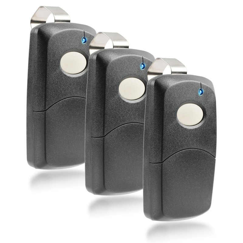 3x For 3089 Multi-Code Multicode 308911 Linear MCS308911 300mhz Remote Black gallery