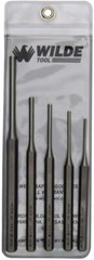 Wilde Tool 5 Pc Pin Punch Set MADE IN USA 3/32 – 1/4” Inch Gunsmith Machinist