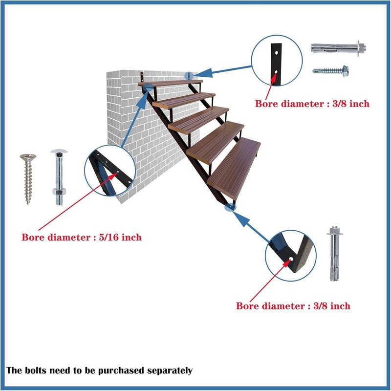 MTB 2 Pack 1 Step Stair Stringer gallery