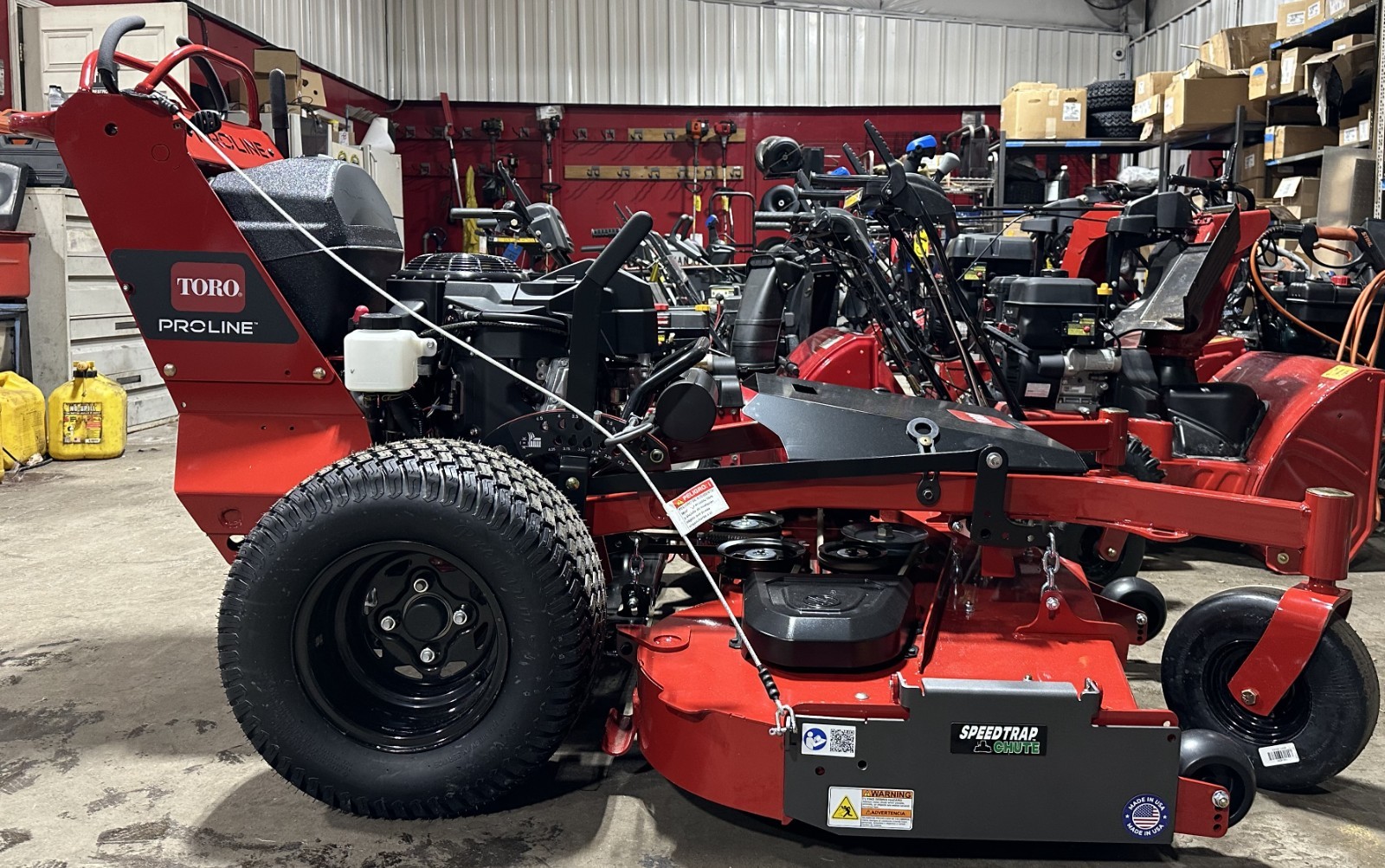 Speedtrap® Chute Blocker Toro® Proline™ 36"/48"/54"/60" 2 Minute Install! gallery