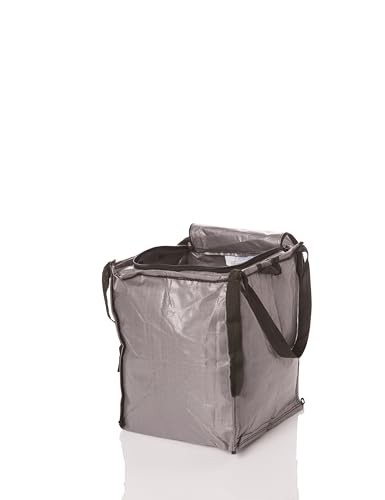 DURASACK HEAVY DUTY STORAGE TOTE BAG ZIPPER TOP 22 GALLON 500 POUNDS SINGLE GRAY gallery