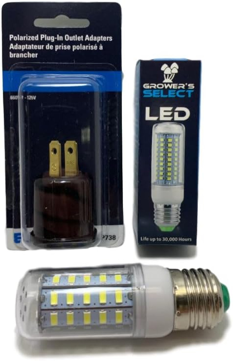 E26 LED Grow Light Mushroom Lighting Kit With Socket Adapter Energy Efficient gallery