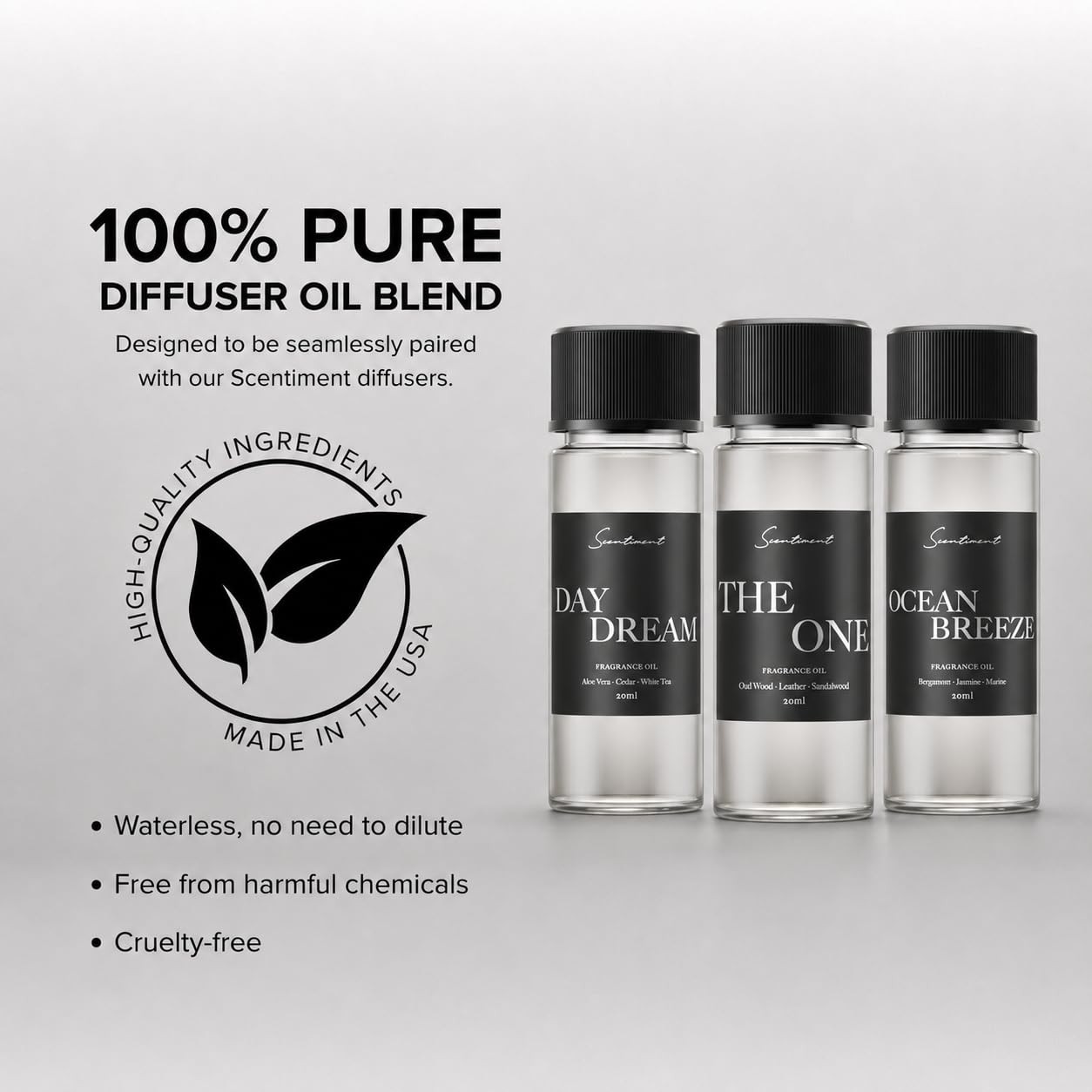Scentiment Hotel Diffuser Oil Discovery Kit | Inspired by Five-Star & Luxury Hot gallery