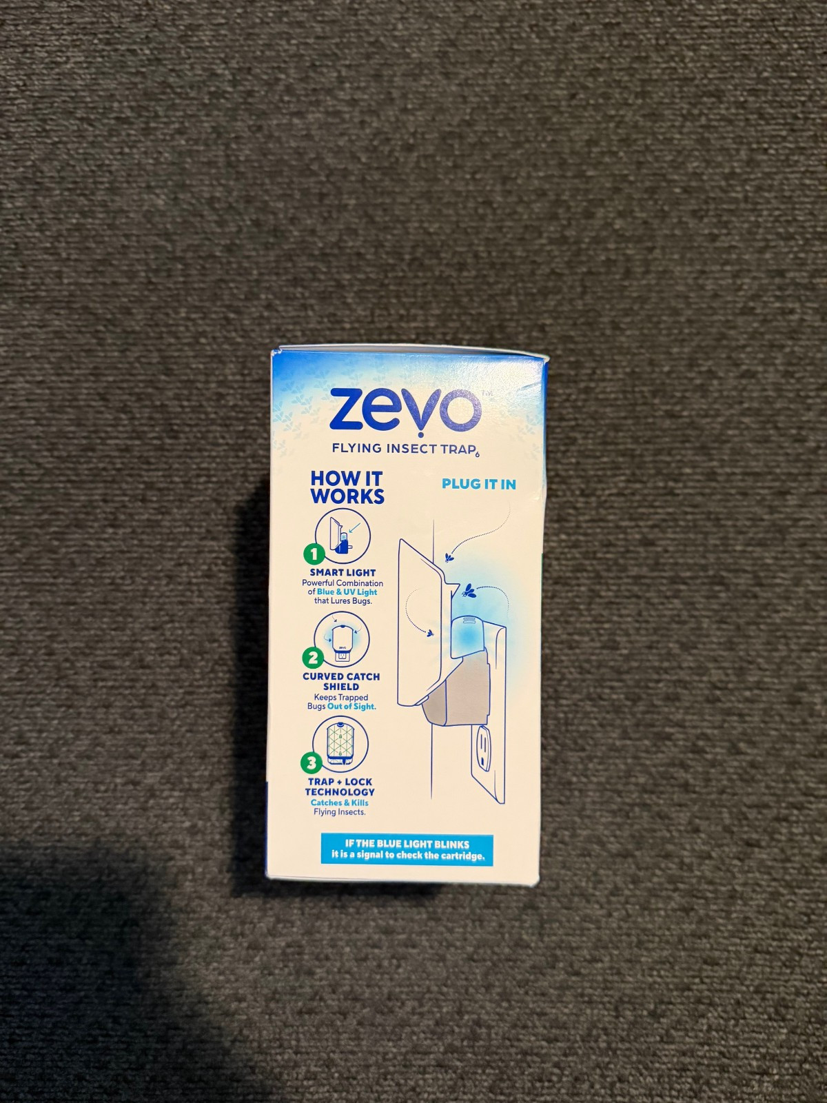 Zevo Compact Flying Insect Trap - 1 Plug In Device & 1 Cartridge gallery