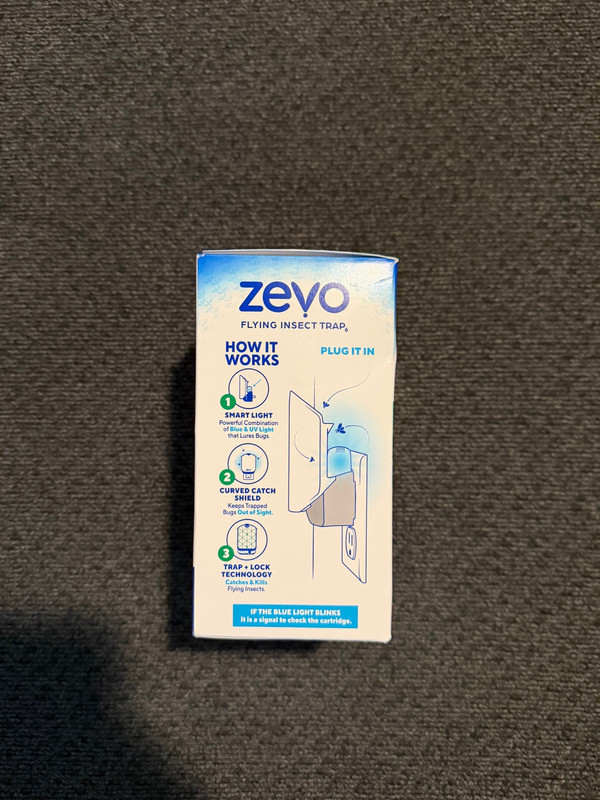 Zevo Compact Flying Insect Trap - 1 Plug In Device & 1 Cartridge gallery