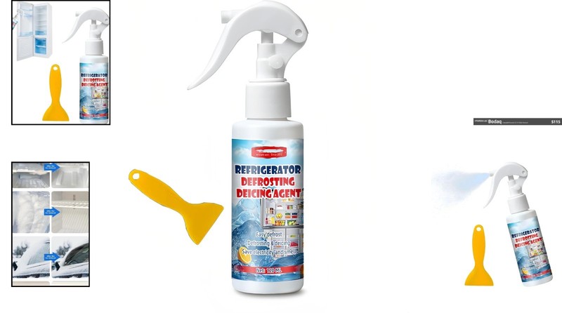 120ml Fridge Defrosting Spray - Effortless Ice Removal & Energy Saving Solution gallery