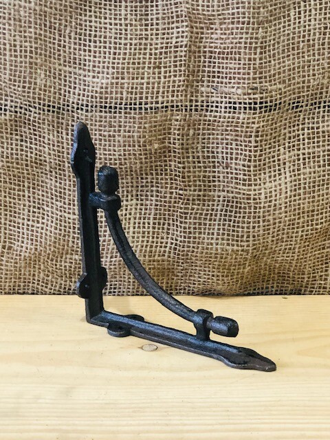 8 Bookshelf Brackets Corbels Wall Cast Iron Rustic Farmhouse 6 1/2" X 6 1/2" gallery