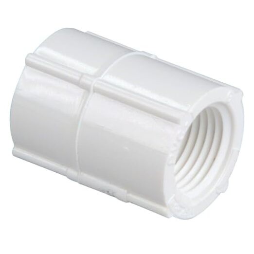 430-007 3/4 FIPT x FIPT Threaded Coupling PVC 40 3/4 in. x 3/4 in. gallery