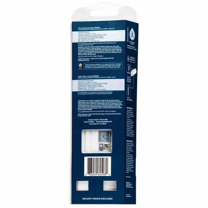 1 Pack EveryDrop by Whirlpool Refrigerator Water Filter A EDRARXD1 Genuine OEM gallery