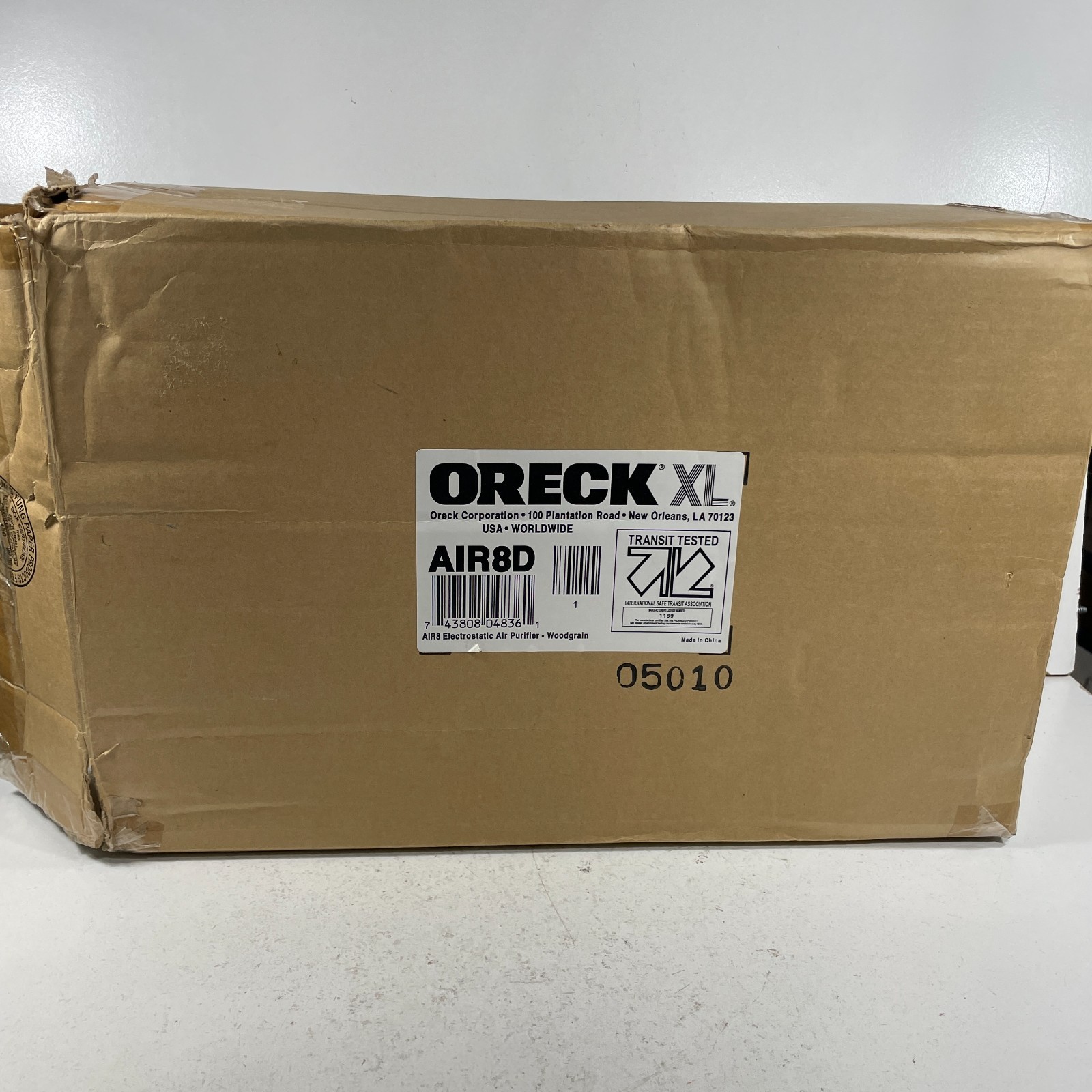 READ Broken Foot Oreck XL Professional Air Purifier Type 3 White Model AIR8W gallery