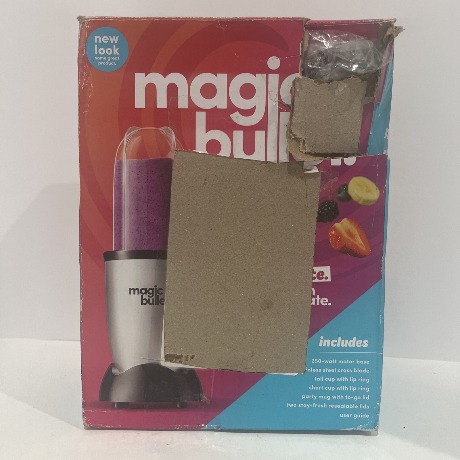 Magic Bullet MBR-1101 18oz Blender - Silver gallery