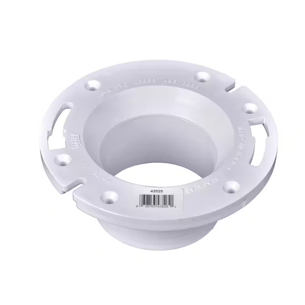 4 In. PVC Open Toilet Flange gallery