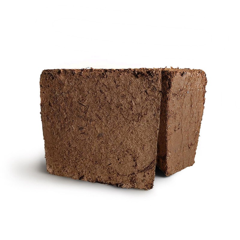 COCO COIR 15 GAL, COMPRESSED NAKED BLOCK, GROW MEDIA, Fabric Pot included gallery