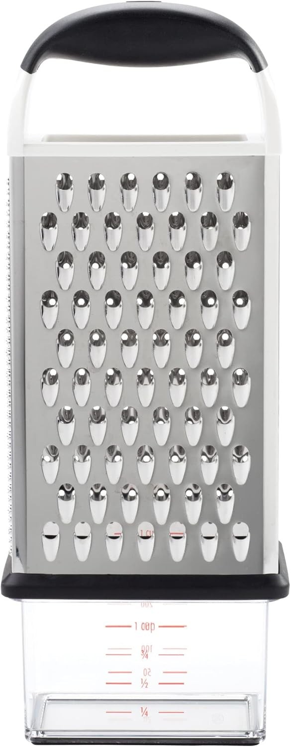 OXO Good Grips Box Grater stainless steel construction Soft, non-slip handle gallery