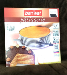 ZENKER 8 Layer Cake cutting guide. STAINLESS STEEL 26/28cm 10”/11” NIB Germany