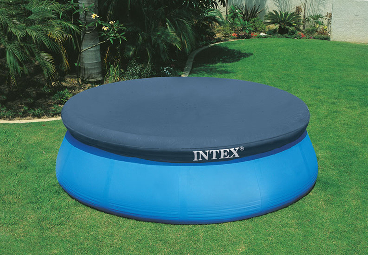 Intex Easy Set Above Ground Round Swimming Pool Debris Cover (Choose Size) gallery
