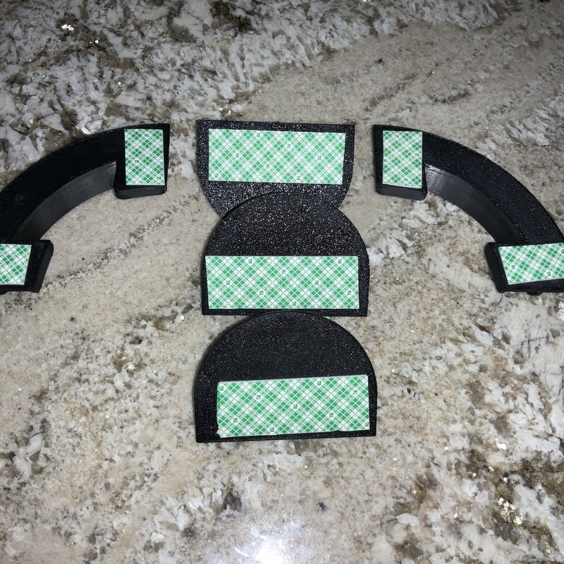 Brackets for Philips Hue Play Gradient Lightstrip - 55/65/75 - Mounting Clips gallery