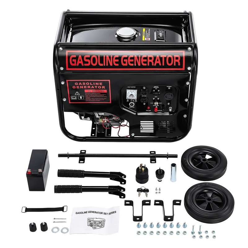Portable Inverter Generator Gas Powered Quiet for Home Backup Construction 5KW gallery