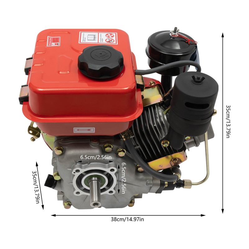 3 HP 4 Stroke Engine 196CC Single Cylinder Forced Air Cooling Horizontal gallery