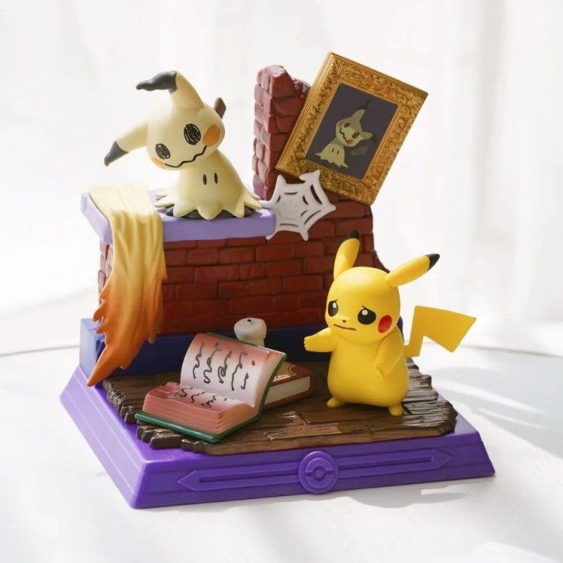 Funism Pokemon Pikachu & Friends Blind Box Diorama Figure PVC/ABS 8 Designs gallery