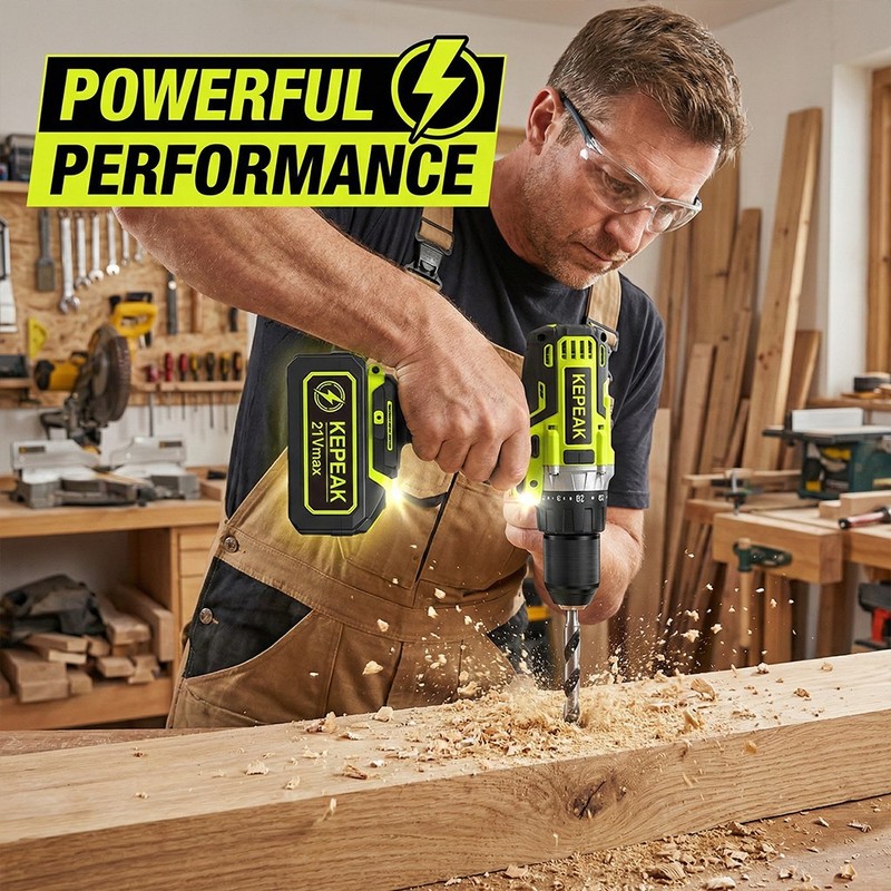 21V Lithium-ion Battery Replacement & Backup Battery with LED Power Indicator gallery