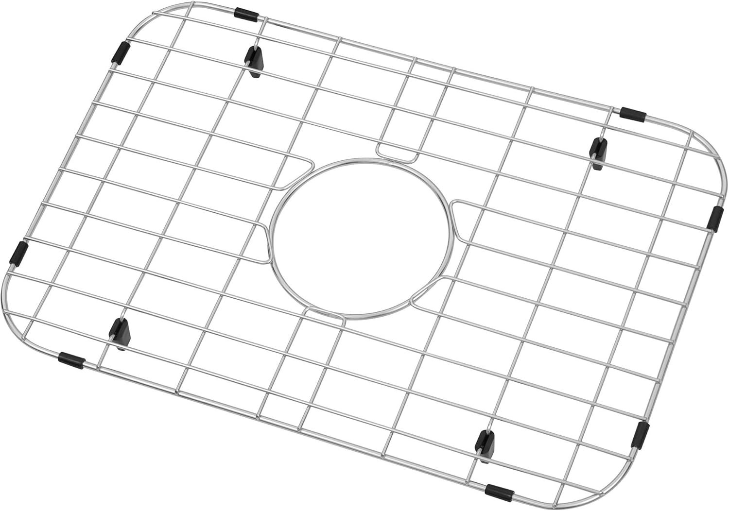 Stainless Steel Sink Protectors Kitchen Grid 18 7/8" X 12 5/8" w/ Center Drain gallery