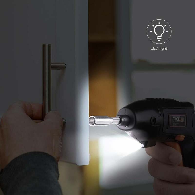 Electric Screwdriver, Tacklife Cordless Screwdriver Rechargeable 1500 mAh Li-on gallery