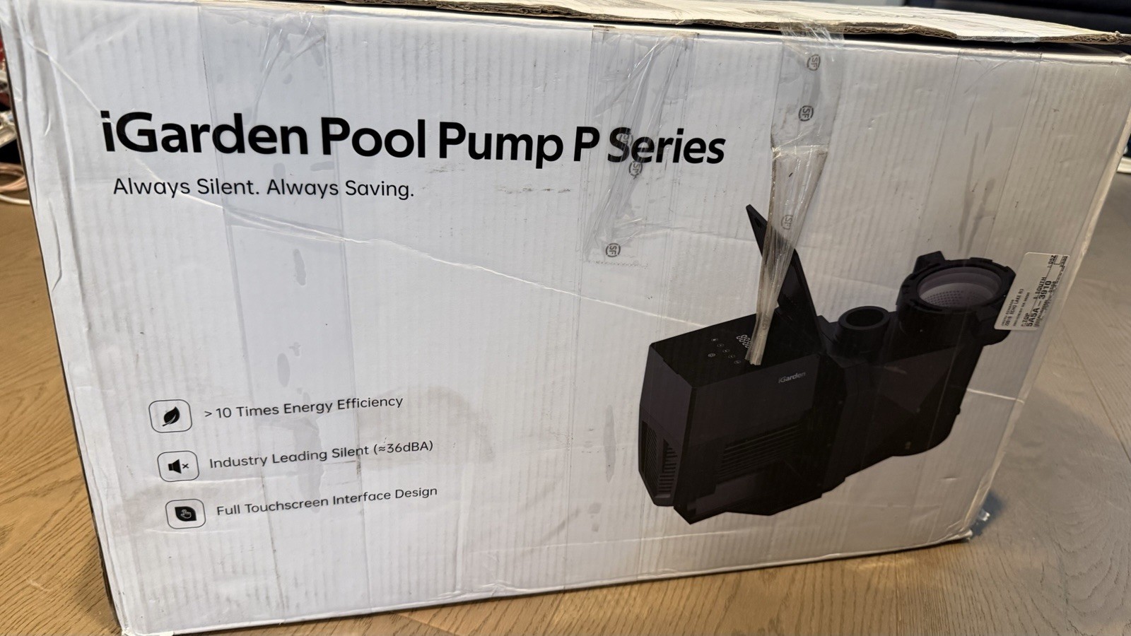 iGarden Inverter Pool Pump P15DV – Brand New in Box, 115/230V gallery