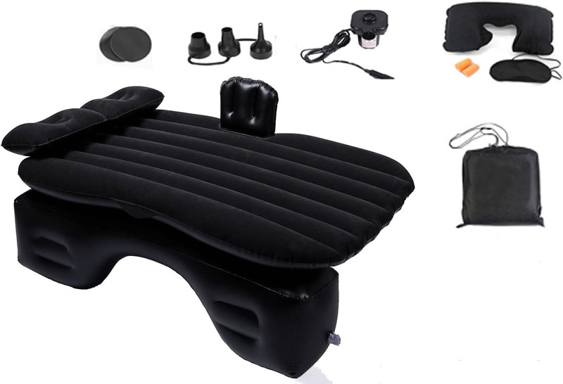 Inflatable Car Air Mattress Back Seat Bed with Air Pump,Thickened Portable Car T gallery