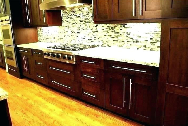 2.5"--27''T Bar Pulls Cabinet Hardware Handle Brushe Nickel Extra overall length gallery