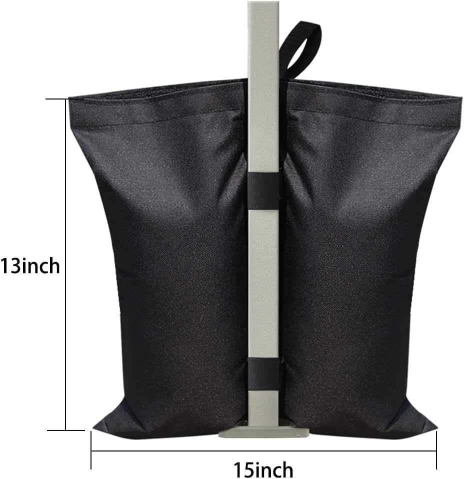 Eurmax 130LBS 4-Pack Universal Canopy Weights,Reinforced Double Pockets, gallery
